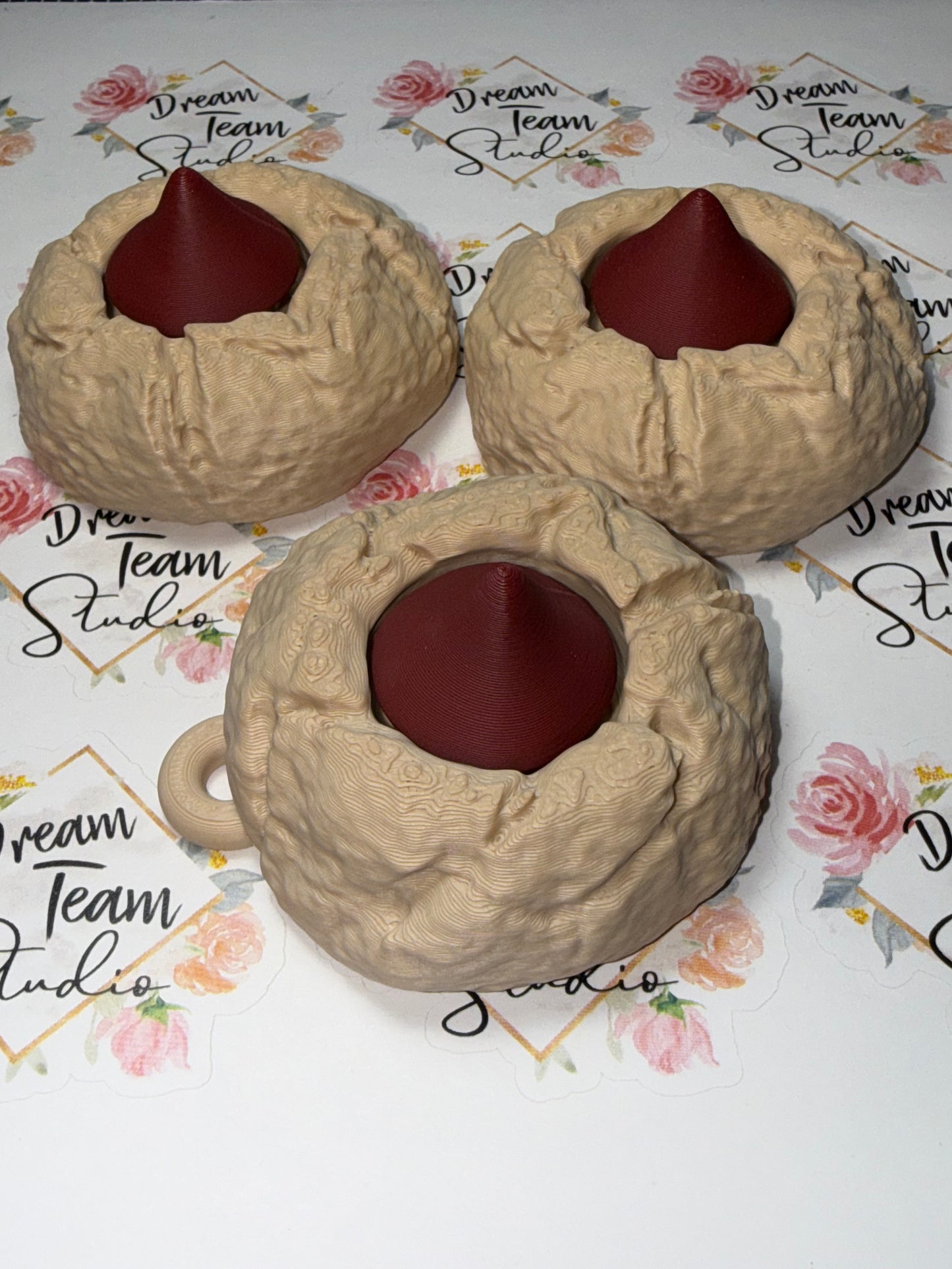 Peanut Butter Blossom Fidget Clicker