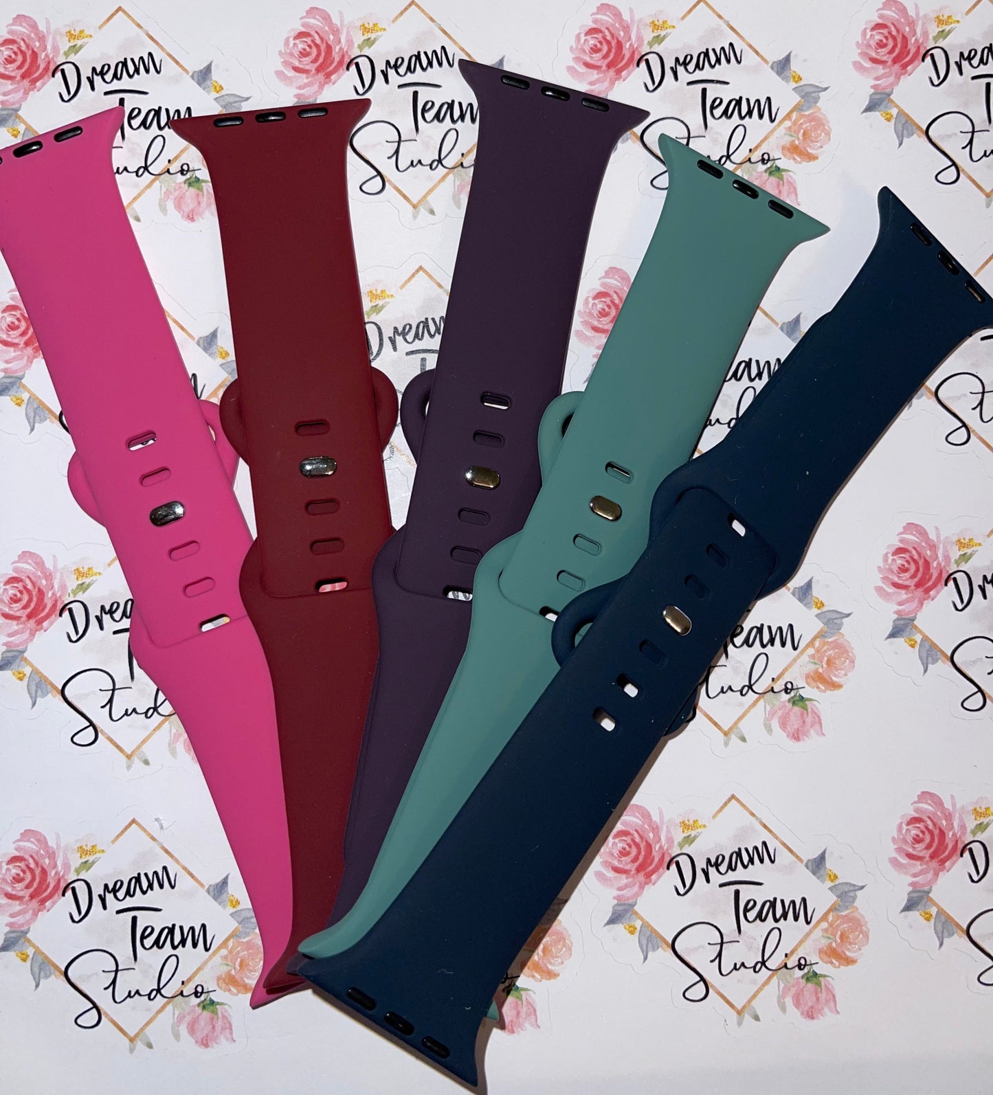 Daisy Engraved Watch Band