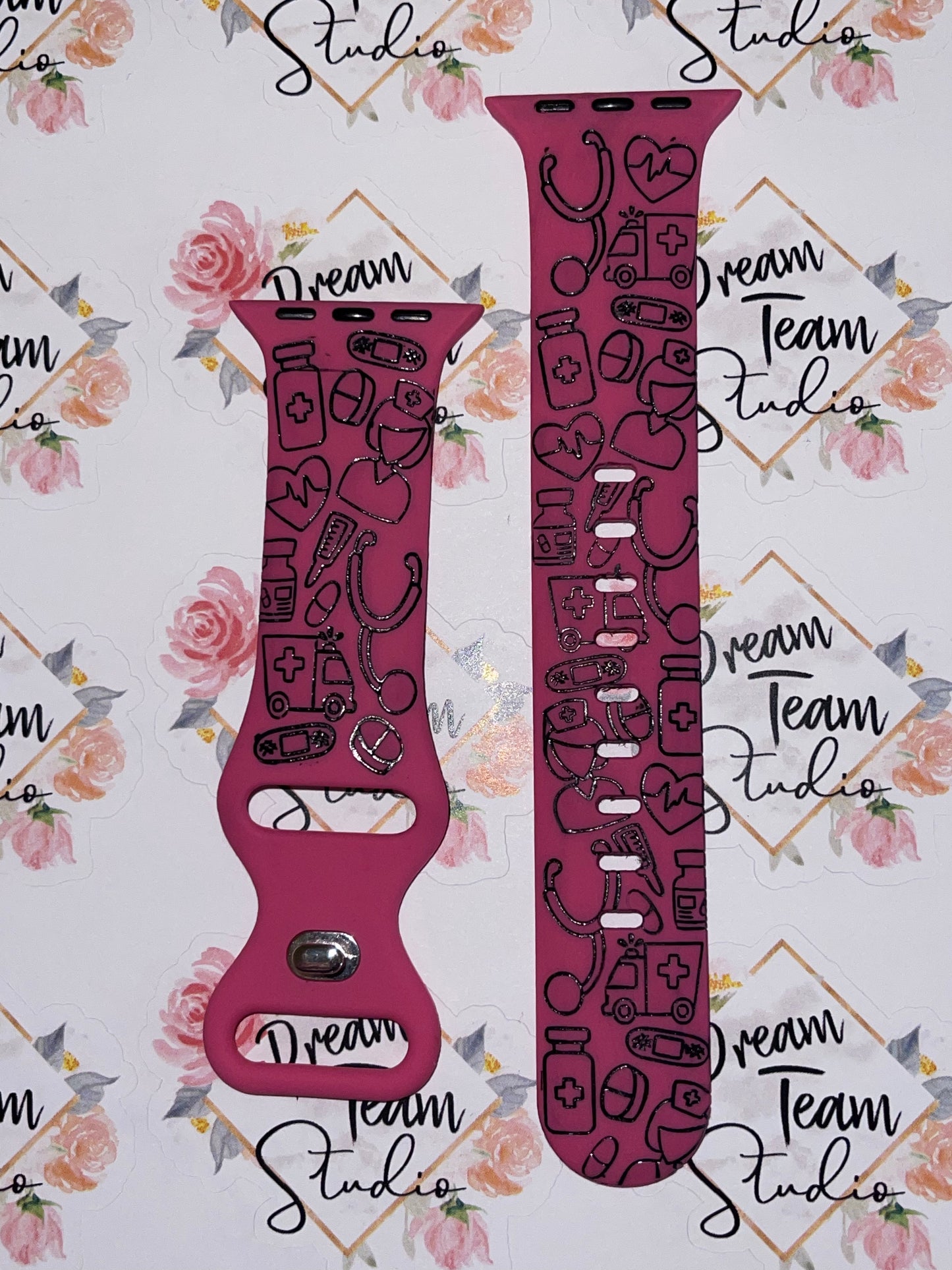 Healthcare Worker Engraved Watch Band