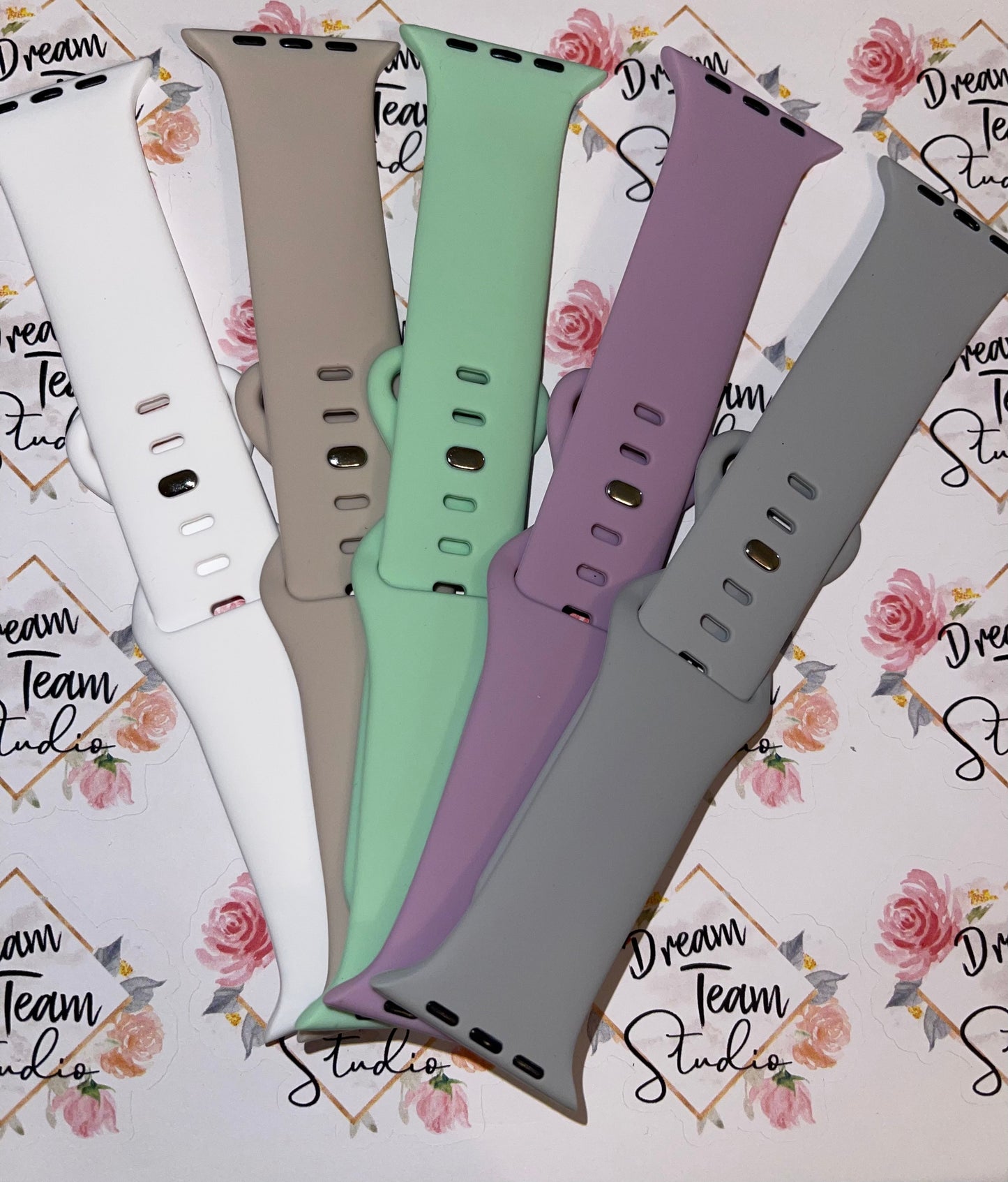 Daisy Engraved Watch Band