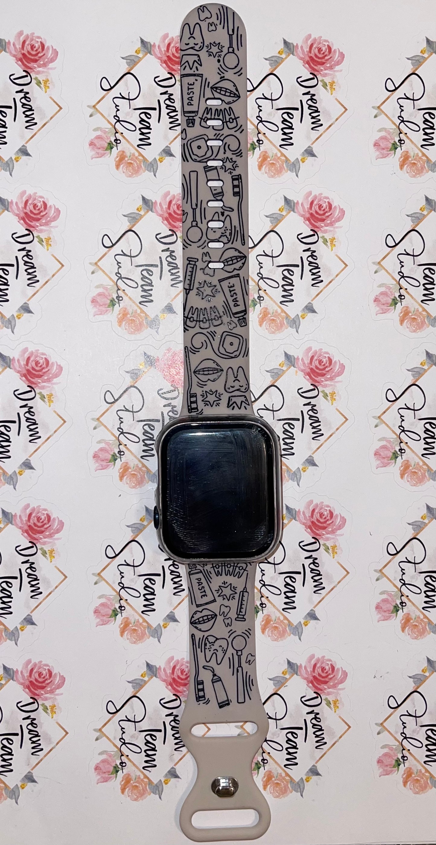 Dental Engraved Watch Band