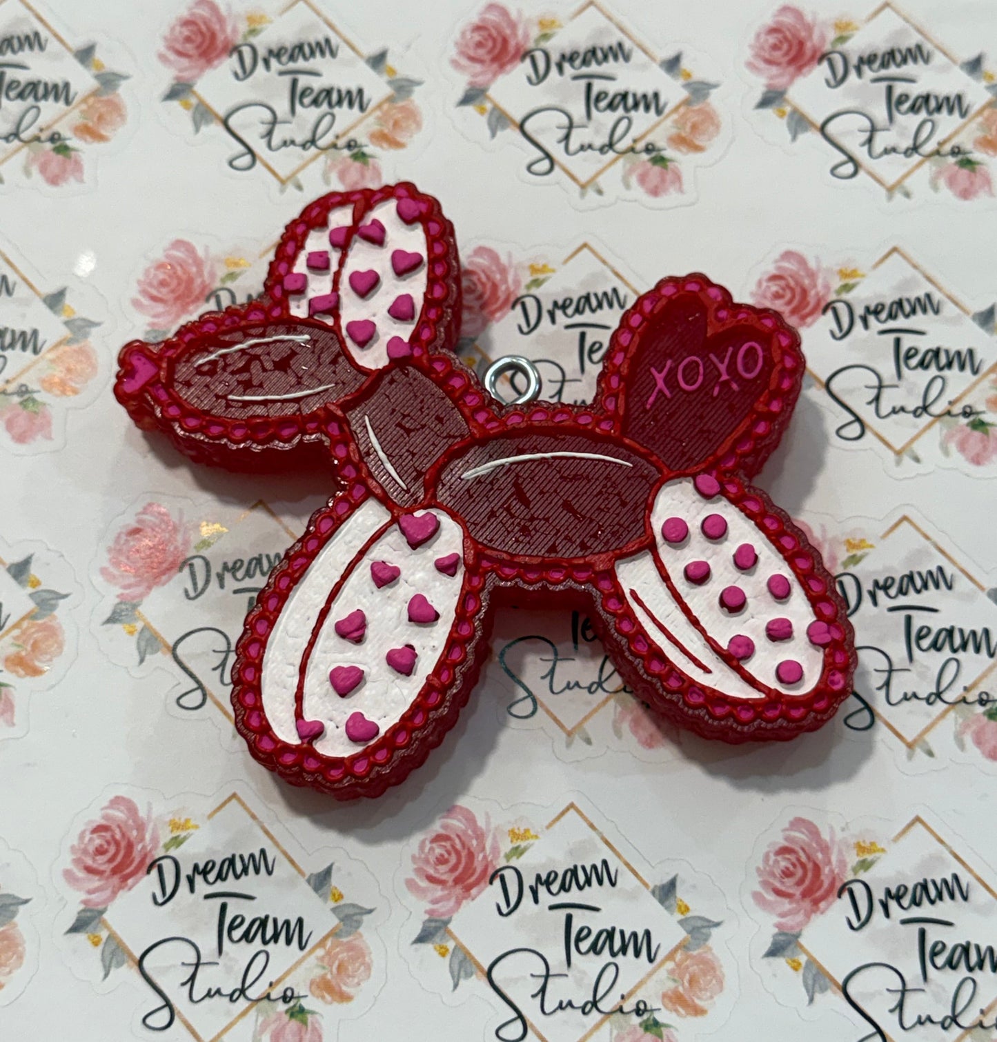 Valentine Balloon Dog Freshie