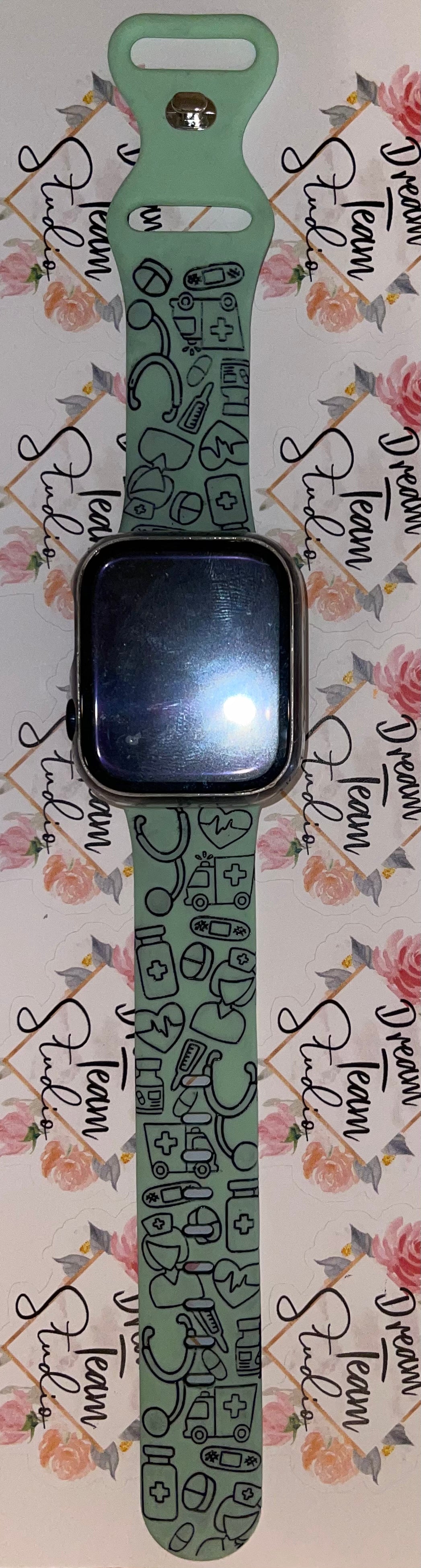 Healthcare Worker Engraved Watch Band