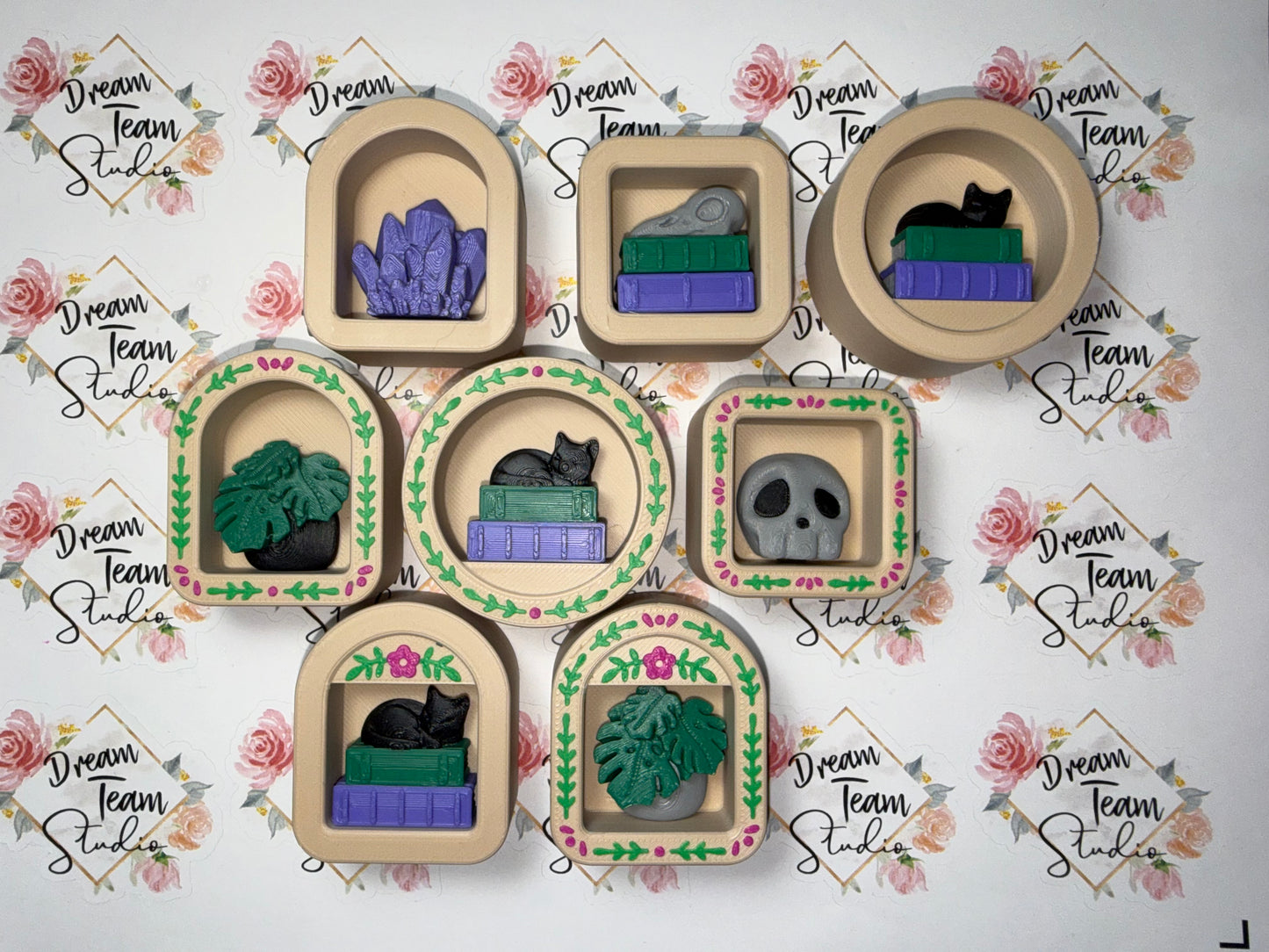 Mini Book Nook Fidget Clicker