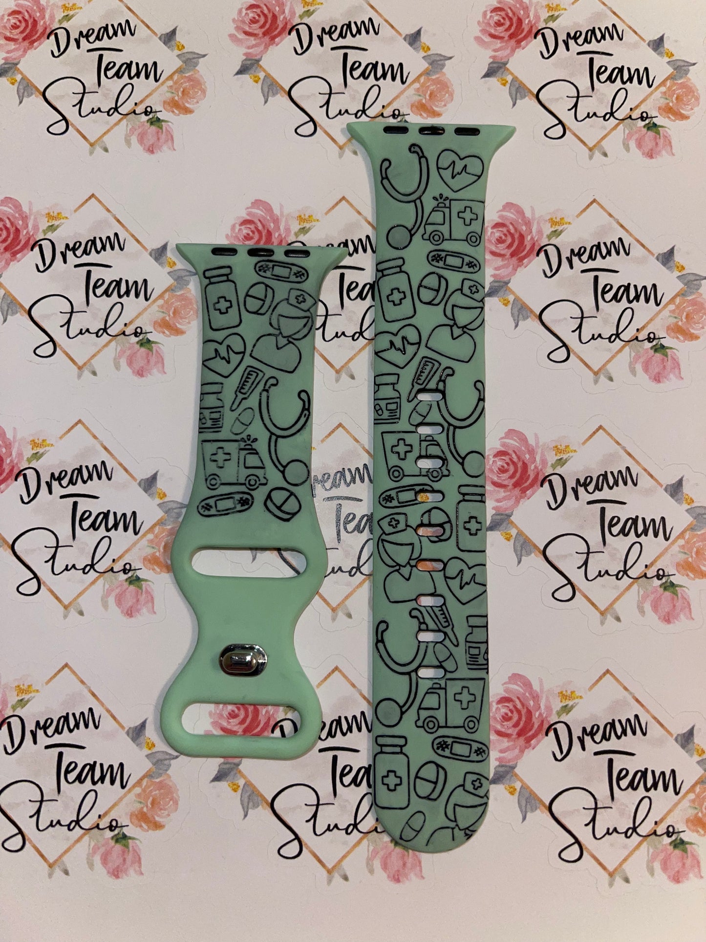 Healthcare Worker Engraved Watch Band