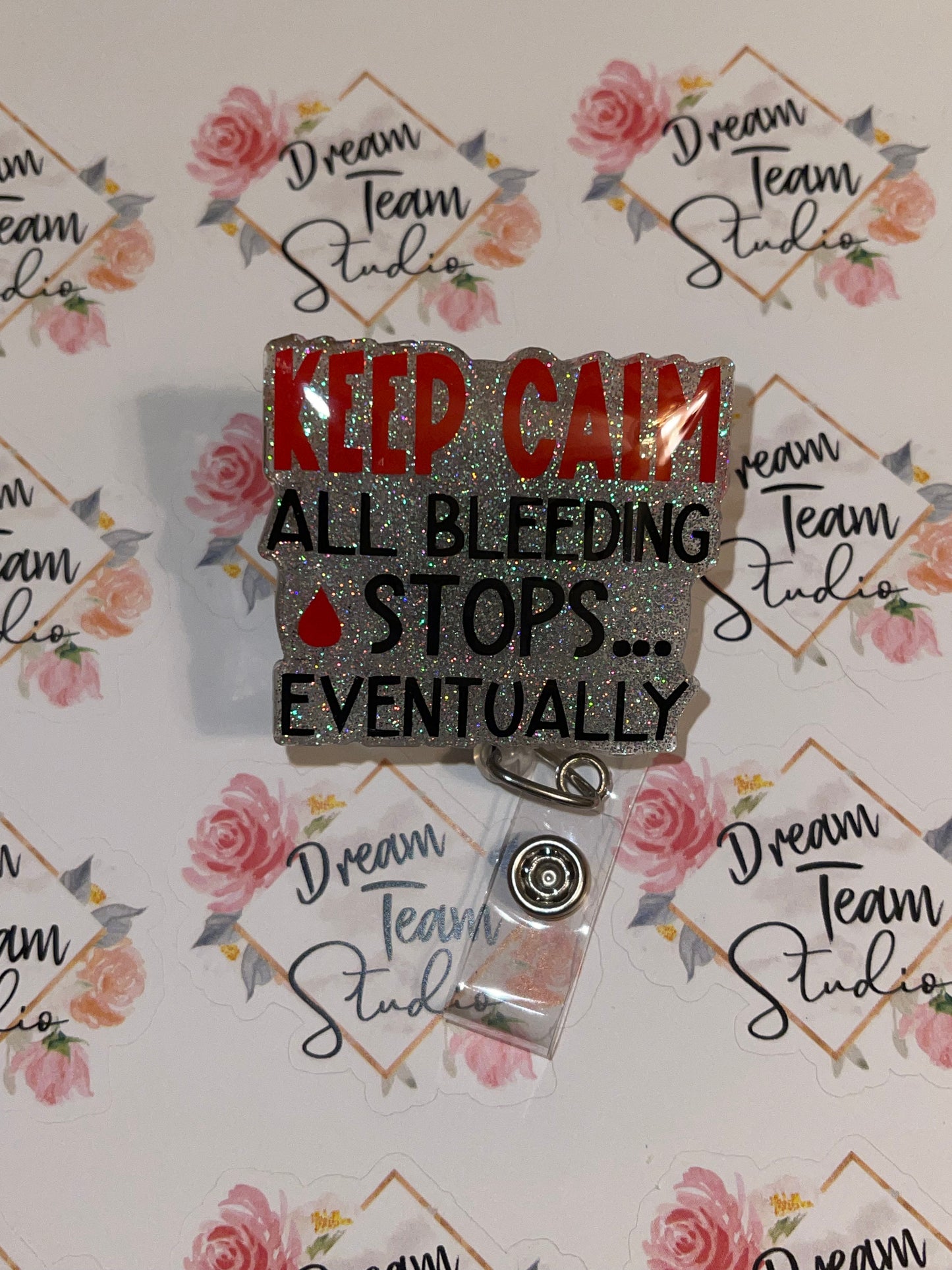 All Bleeding Stops Badge Reel