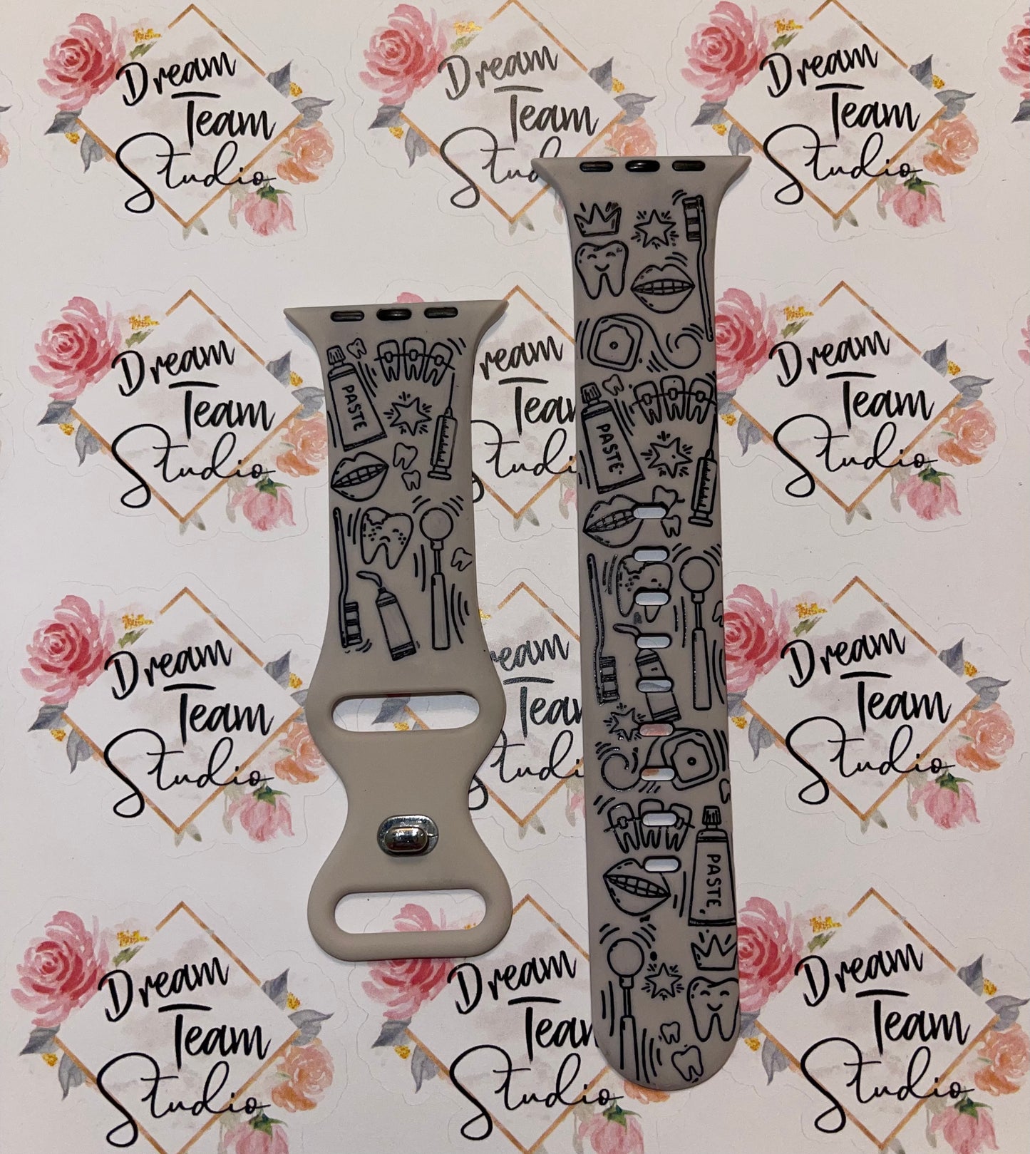 Dental Engraved Watch Band