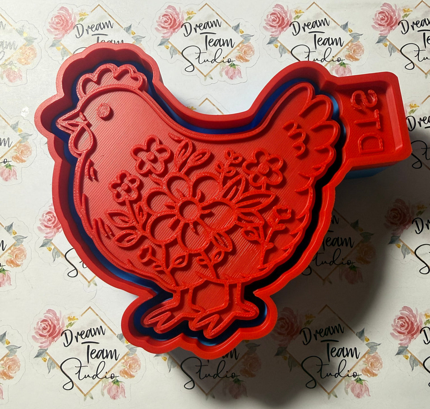 Floral Chicken Mold