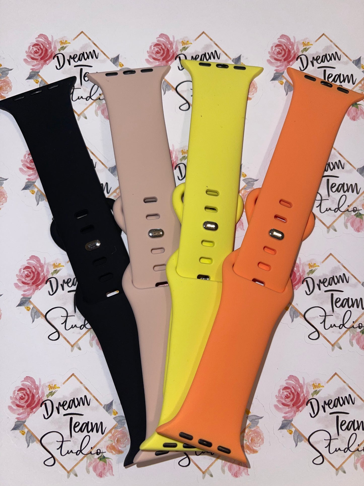 Daisy Engraved Watch Band