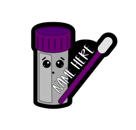 Specimen Collection Badge Reel