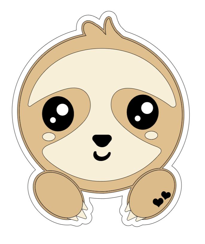 Baby Sloth Face