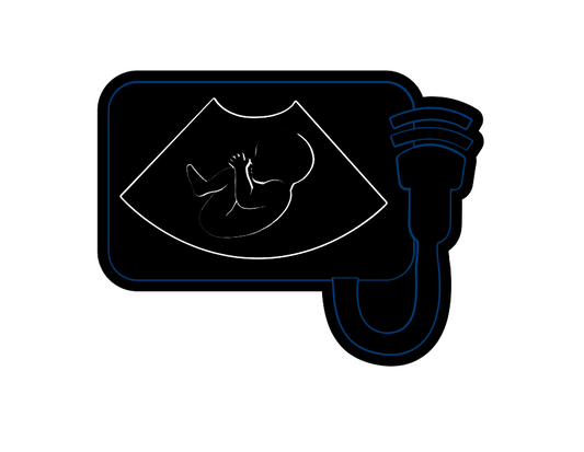 Ultrasound Baby Badge Reel
