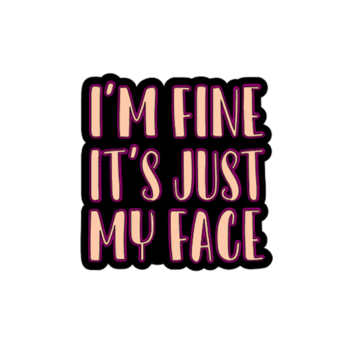 It's Just My Face Badge Reel