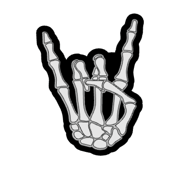 Rock On Skeleton