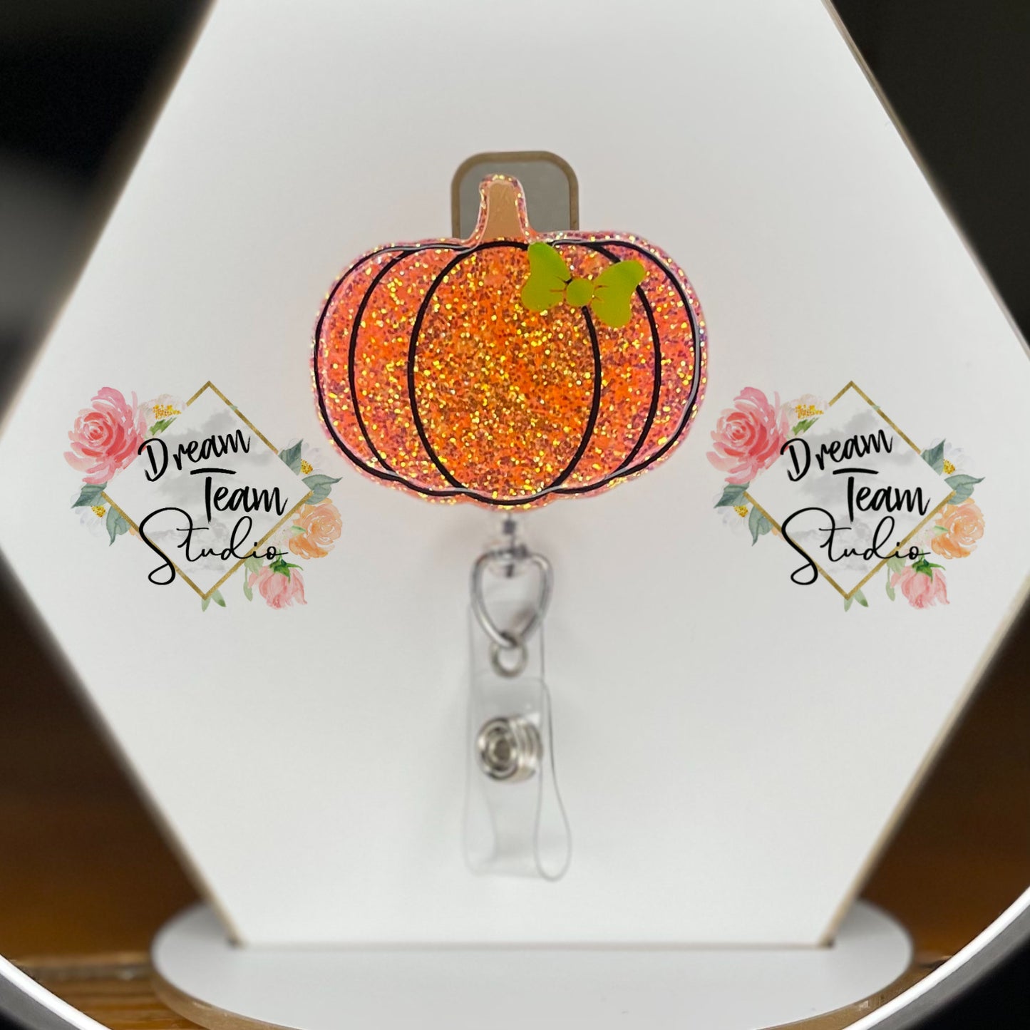 Pumpkin Badge Reel