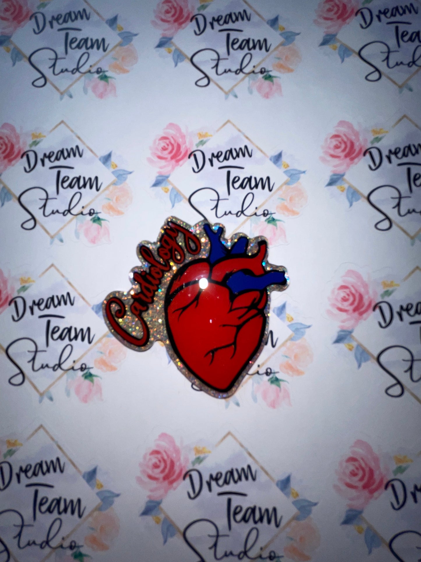 Cardiology Heart Badge Reel