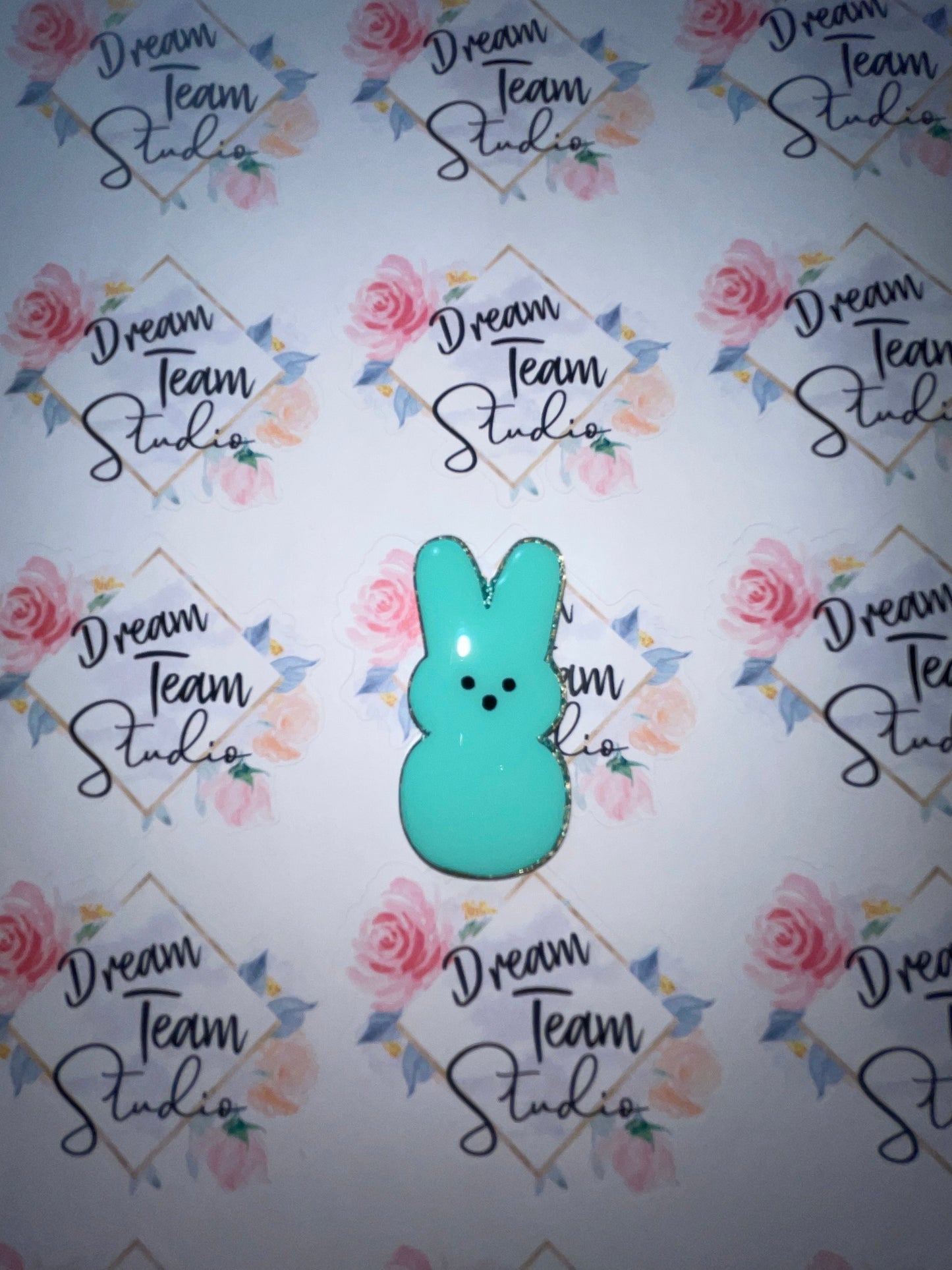 Peep Bunny Badge Reel