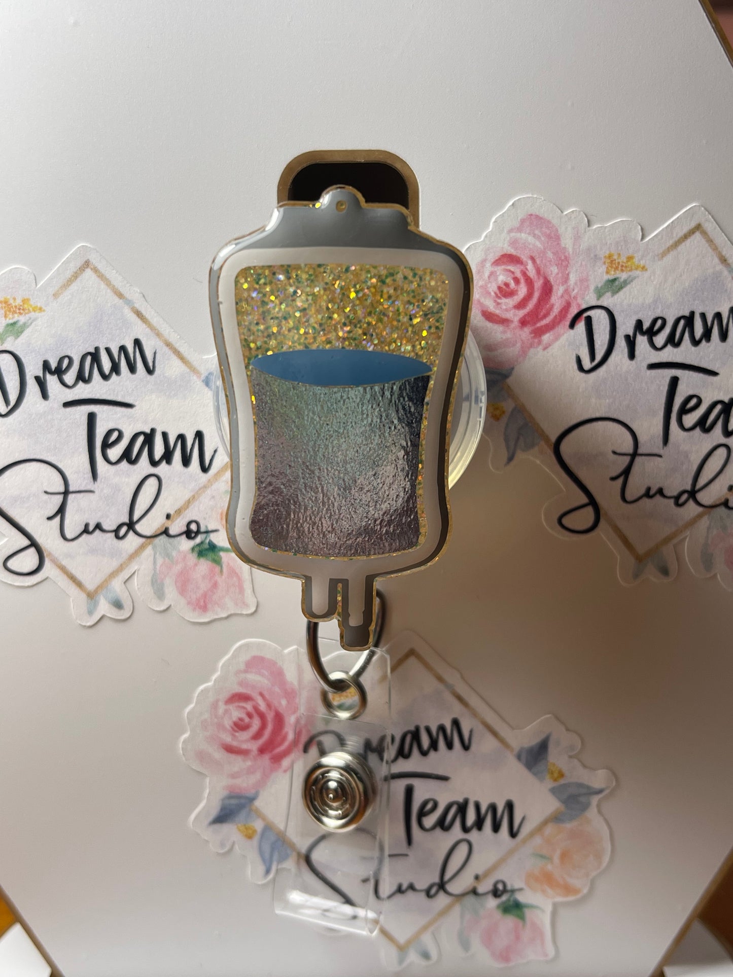 IV Bag Badge Reel