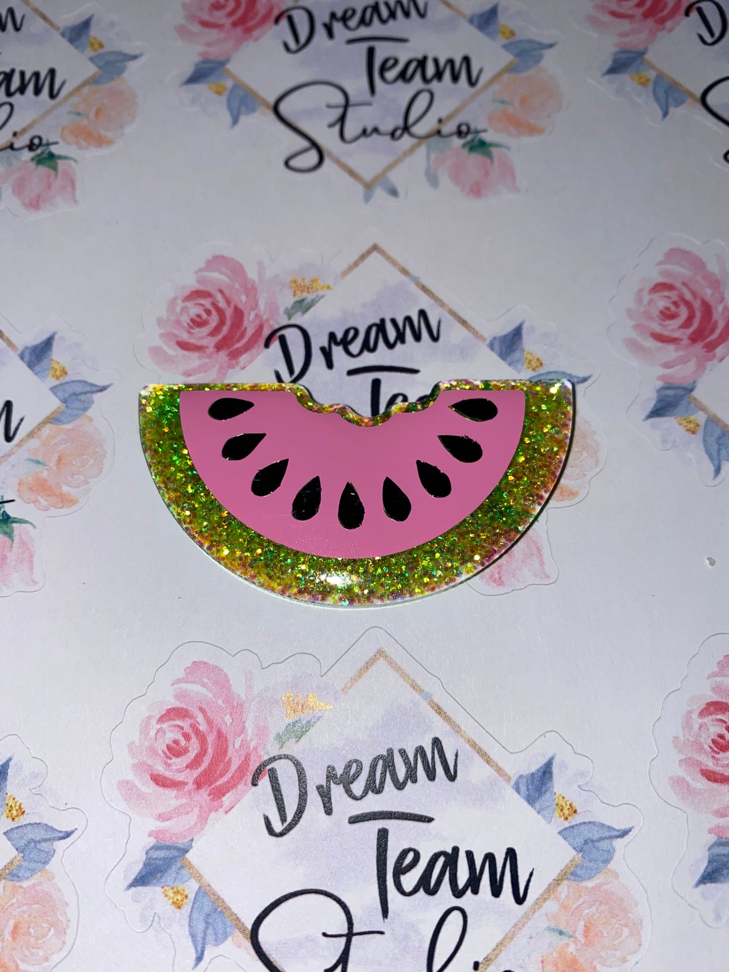Watermelon Badge Reel