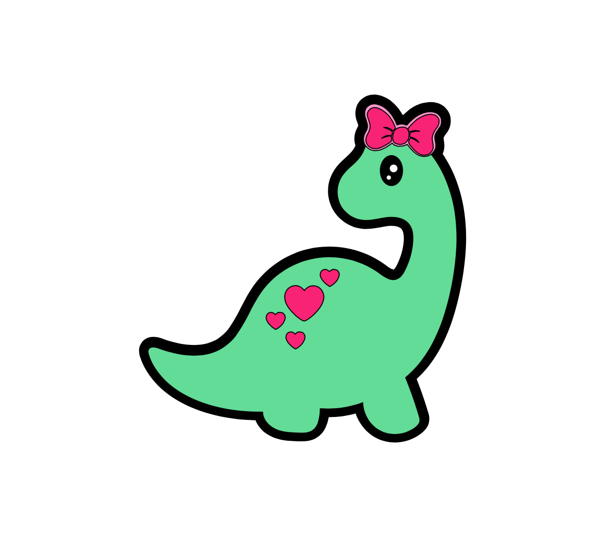 Brontosaurus Badge Reel