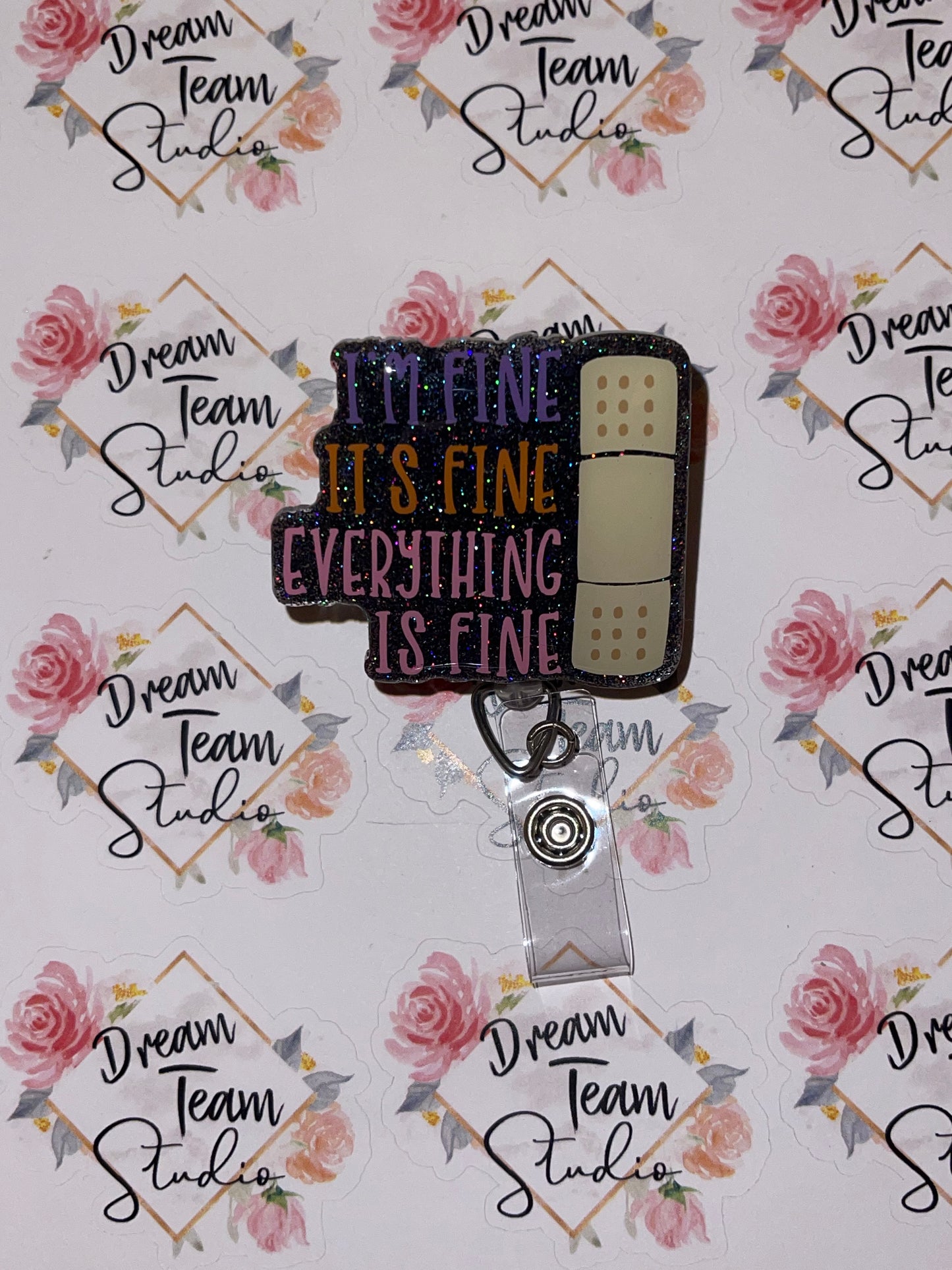 Everything is Fine Badge Reel