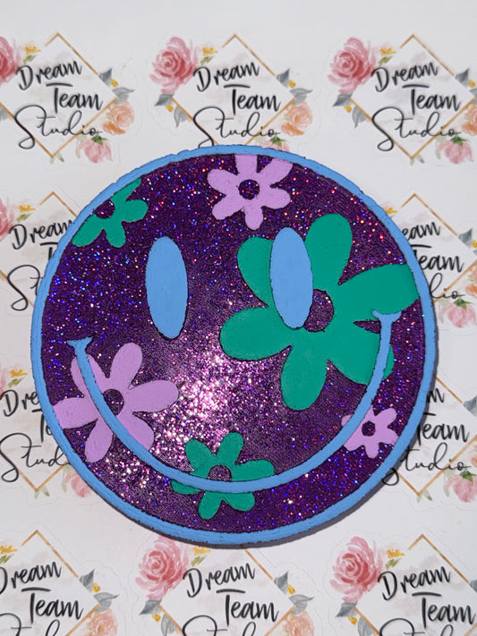 Floral Smiley Freshie