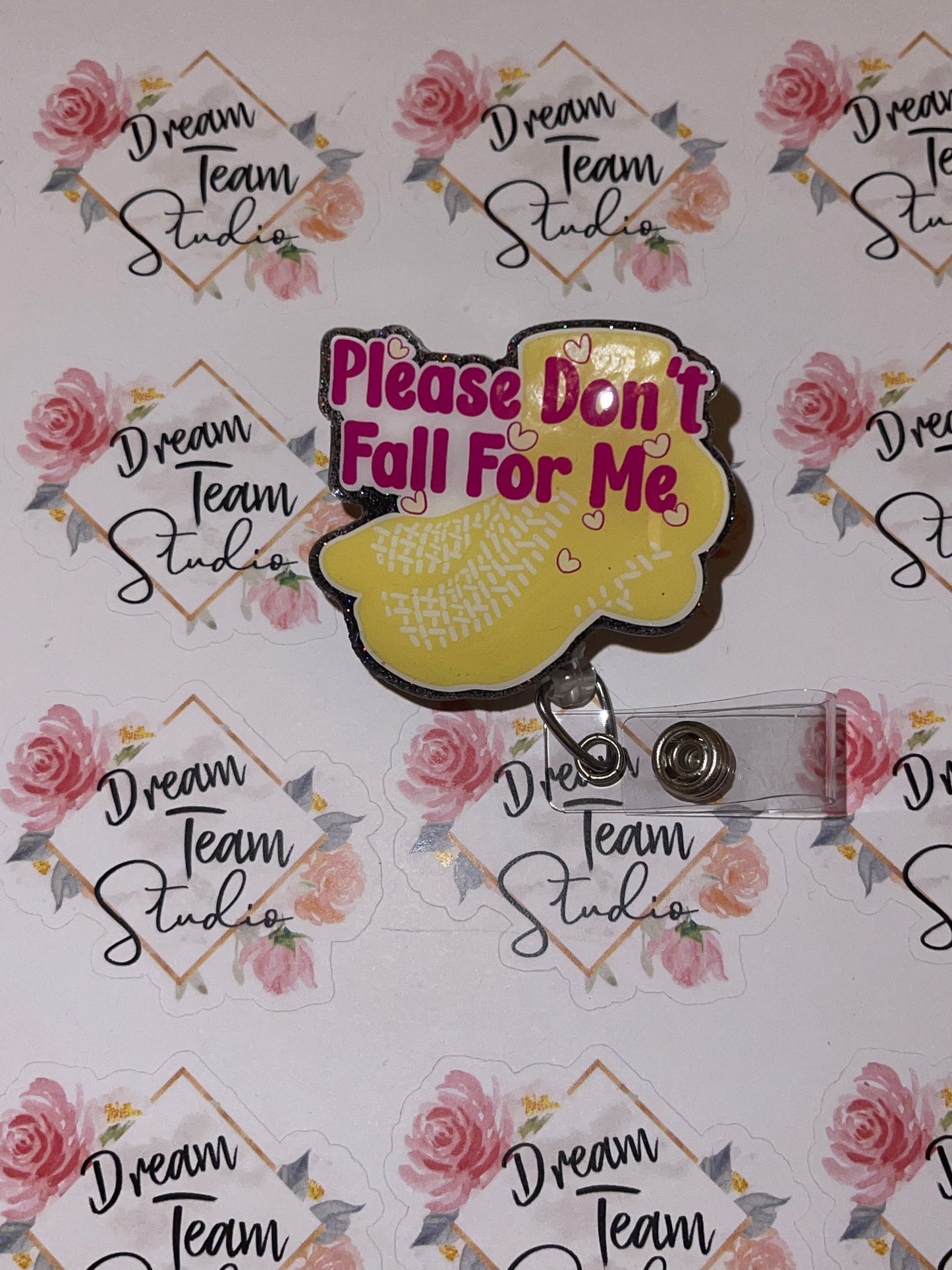 Don't Fall for Me Badge Reel