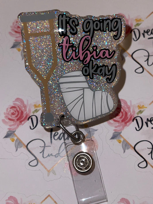 Tibia Okay Badge Reel