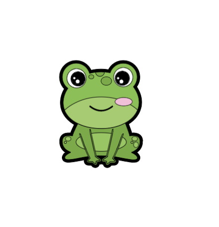 Sitting Frog