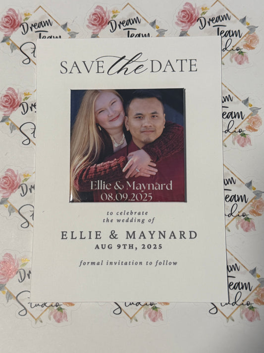 Save-The-Date Photo Magnets