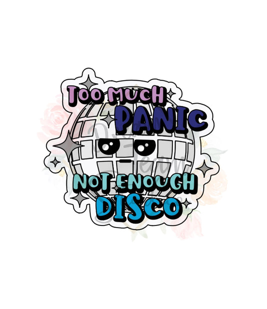 Too Much Panic Badge Reel