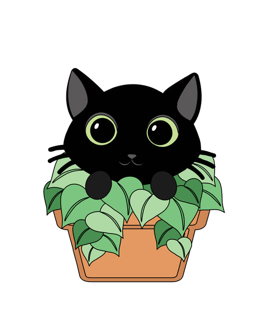 Planter Cat