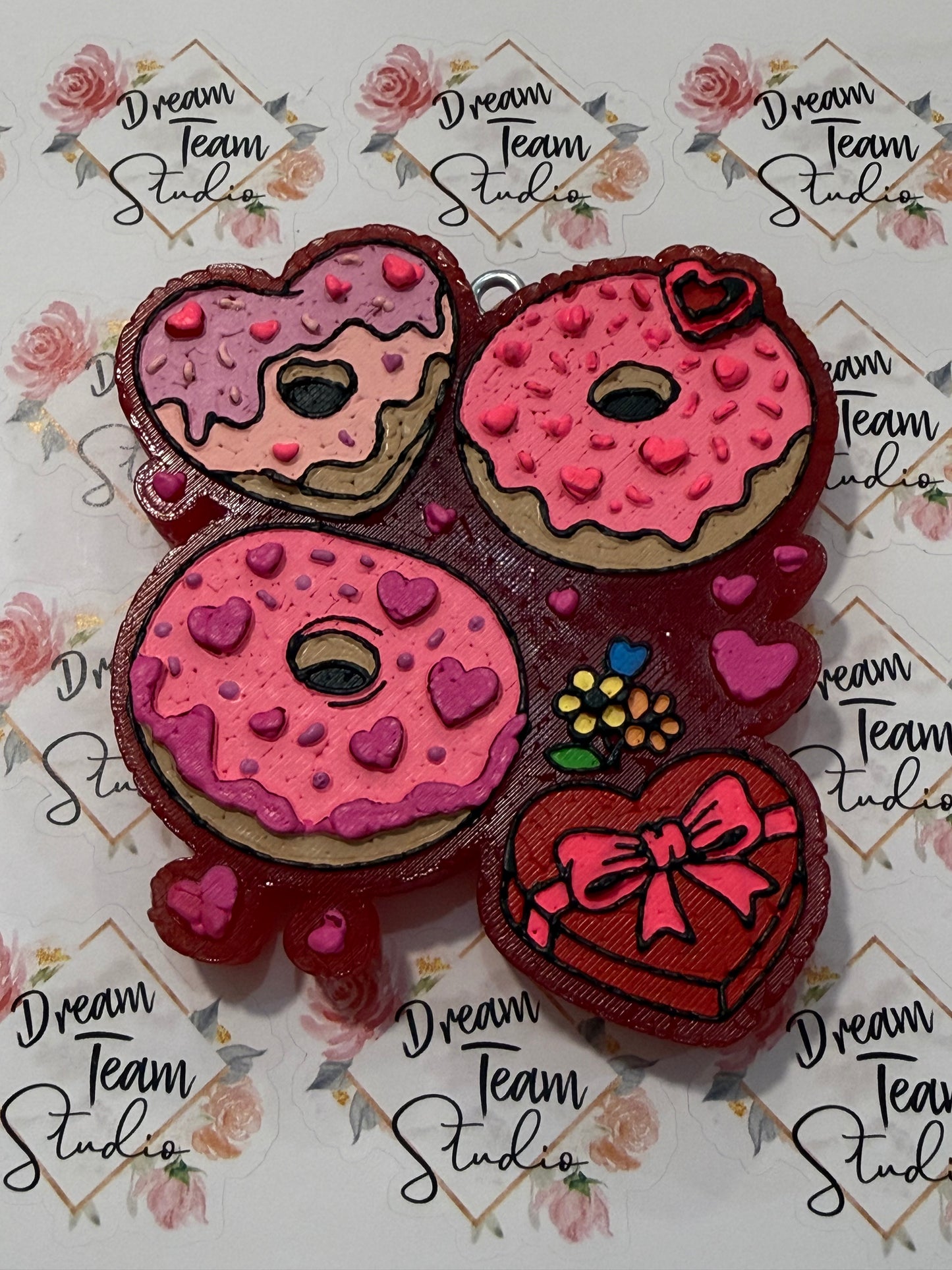 Heart Donuts Freshie
