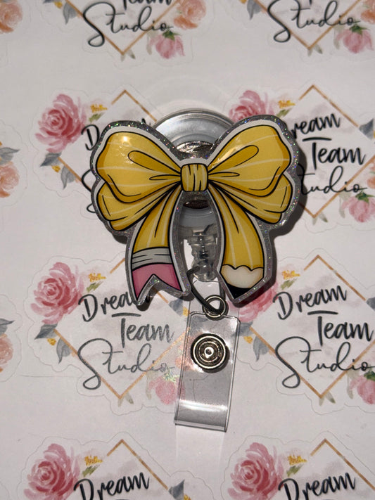School Pencil Bow