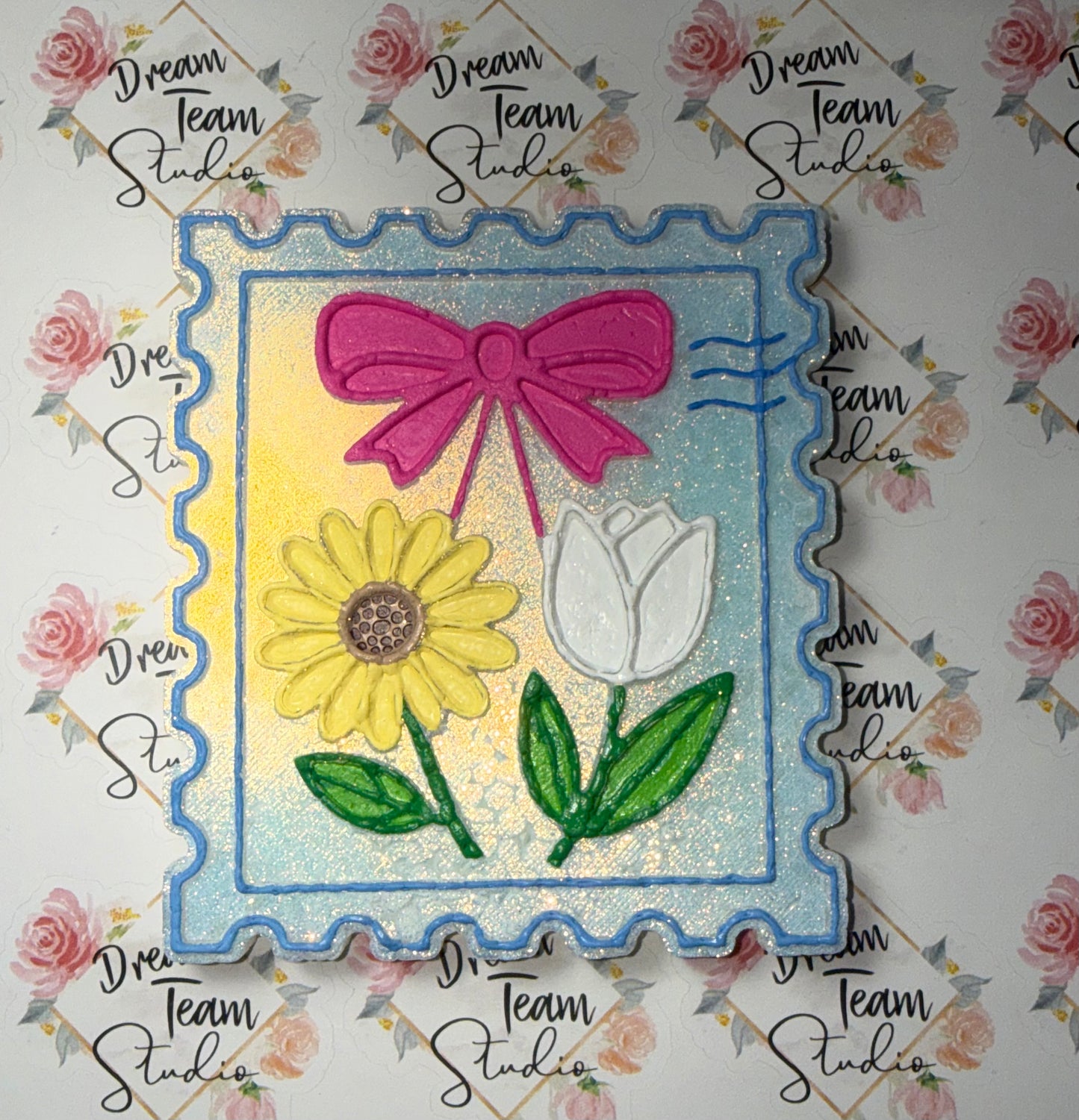 Spring Stamp Freshie