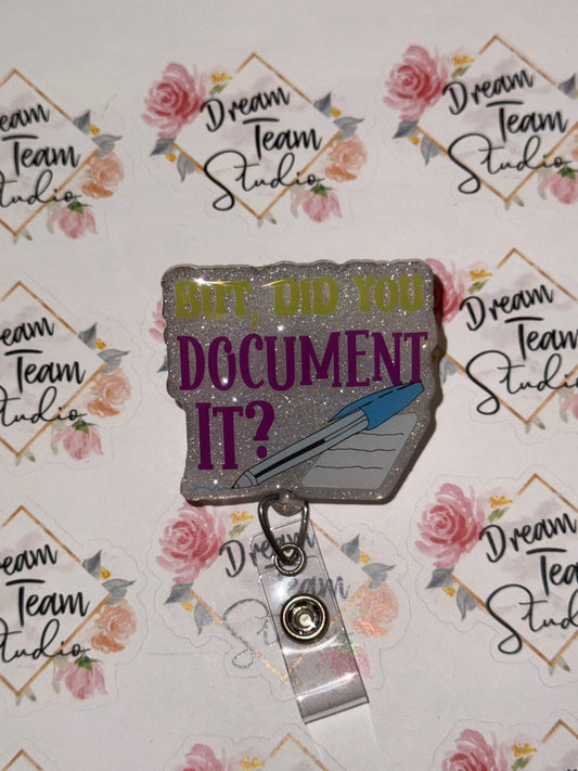 Did You Document