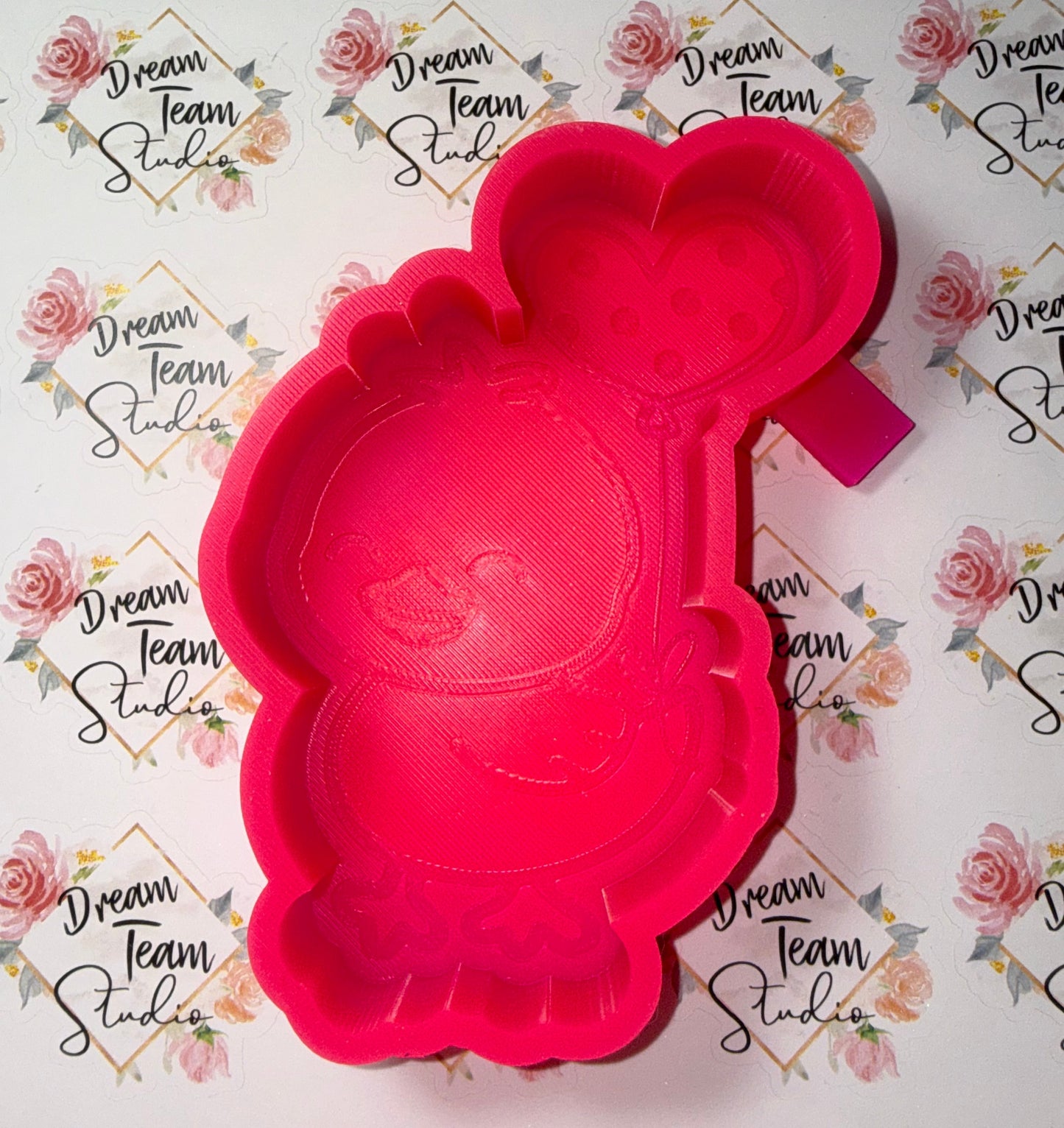 Cute Chick With Balloon Mold