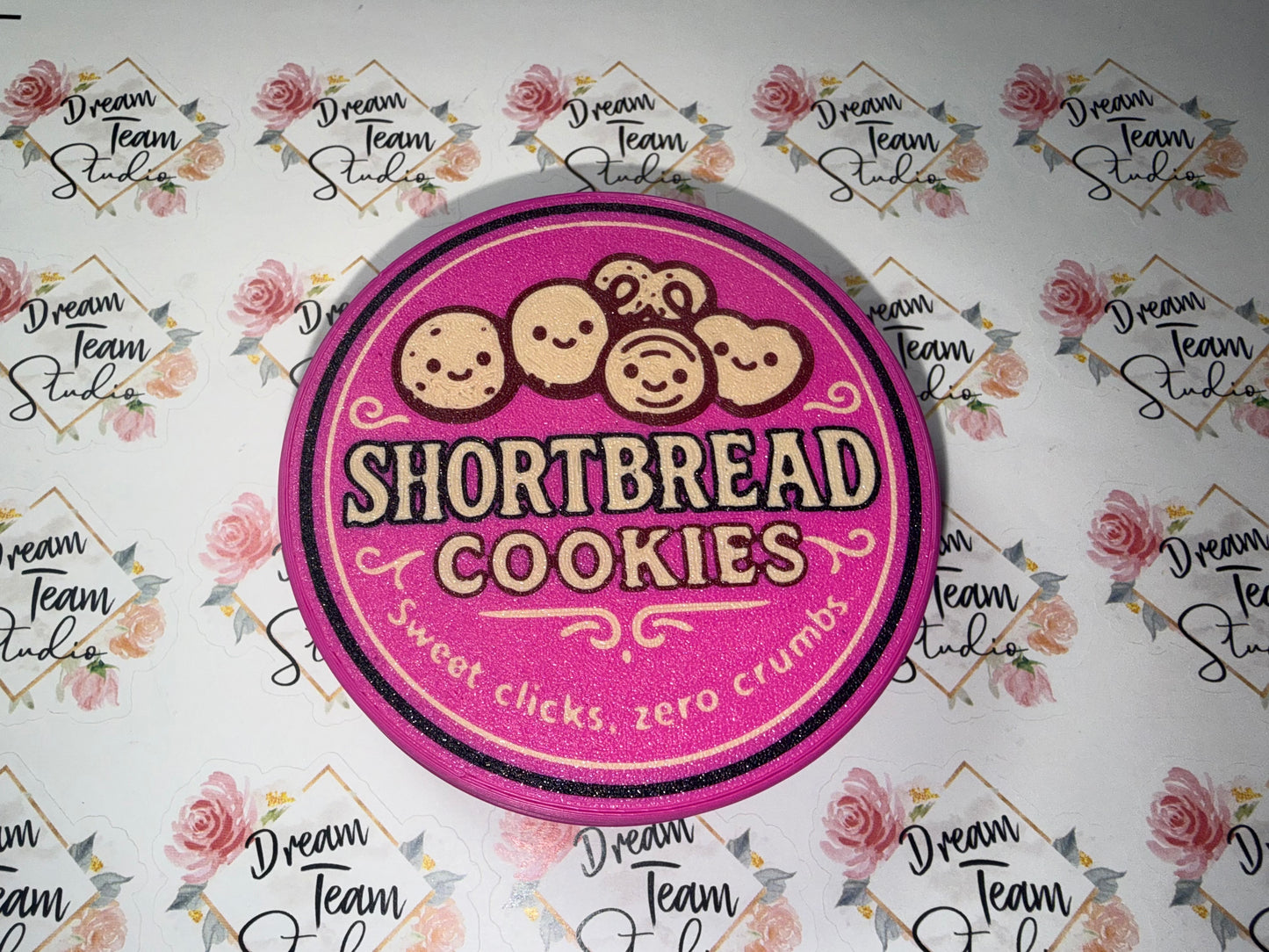 Shortbread Cookie Tin Clicker