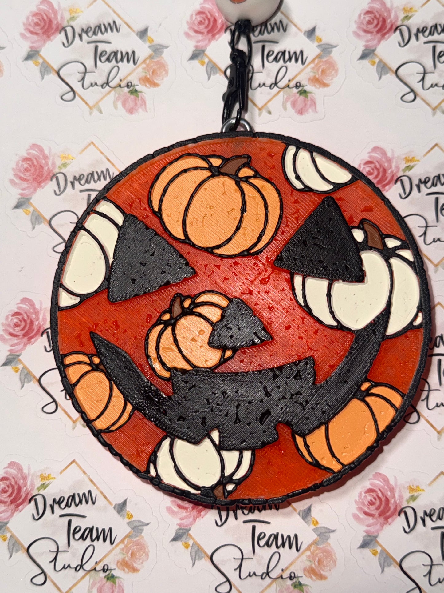 Jack-O-Lantern Smiley Pumpkin Freshie