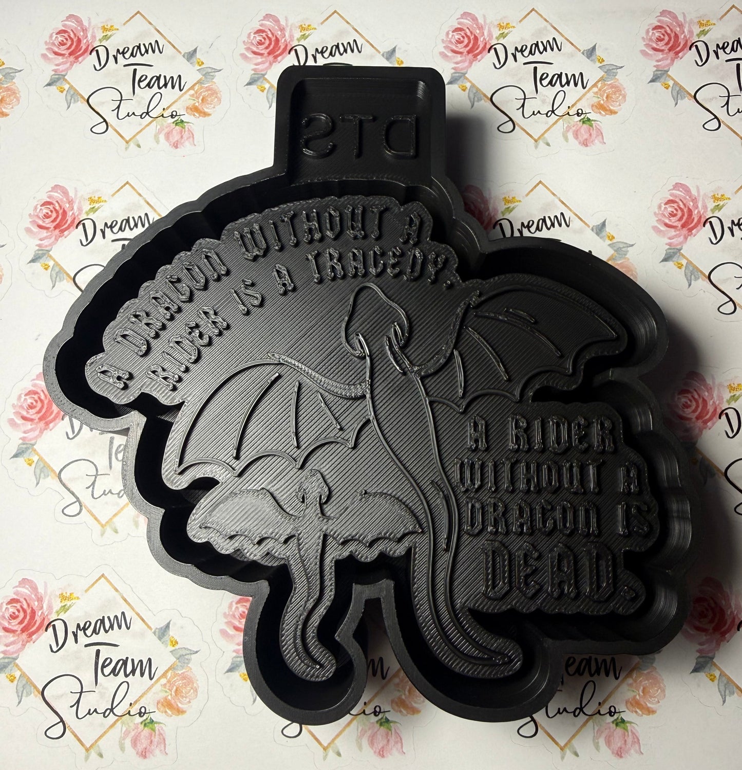 A Rider & A Dragon Mold