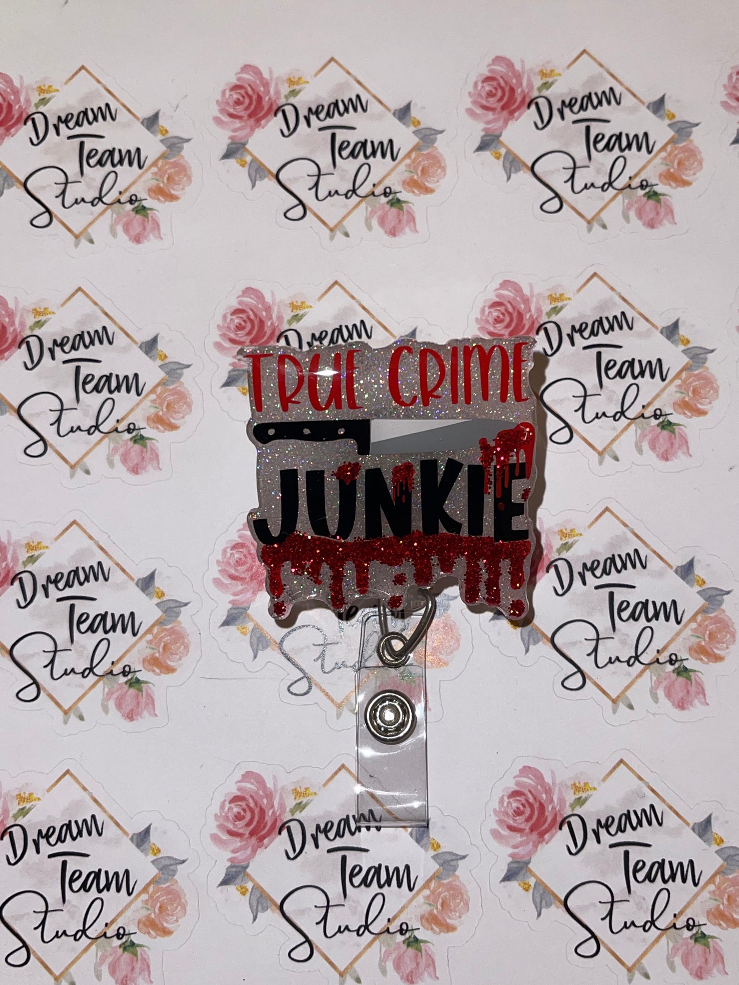 True Crime Junkie Badge Reel