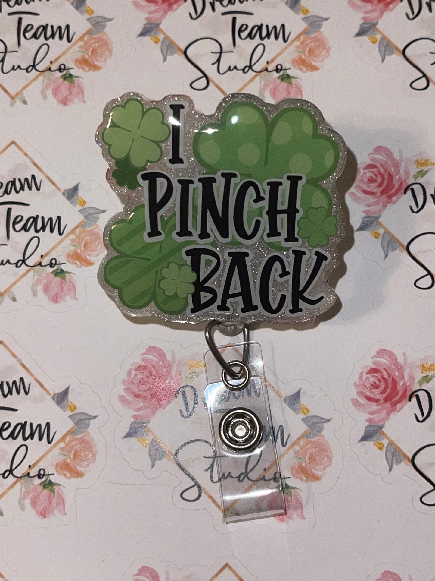 I Pinch Back Badge Reel