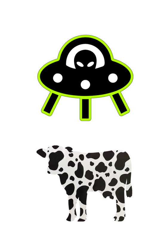 Spaceship Cow Abduction