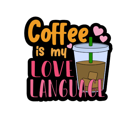 Coffee Love Language Badge Reel