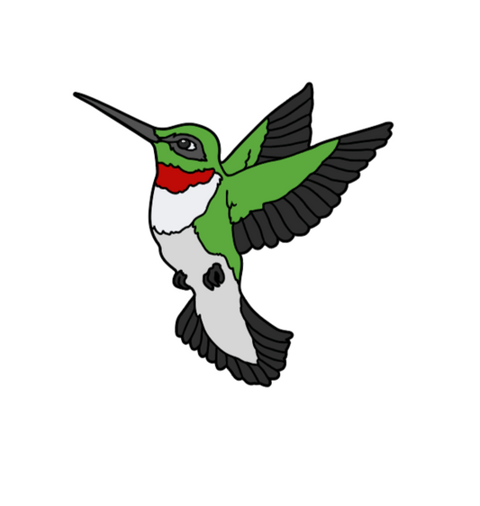 Hummingbird Badge Reel