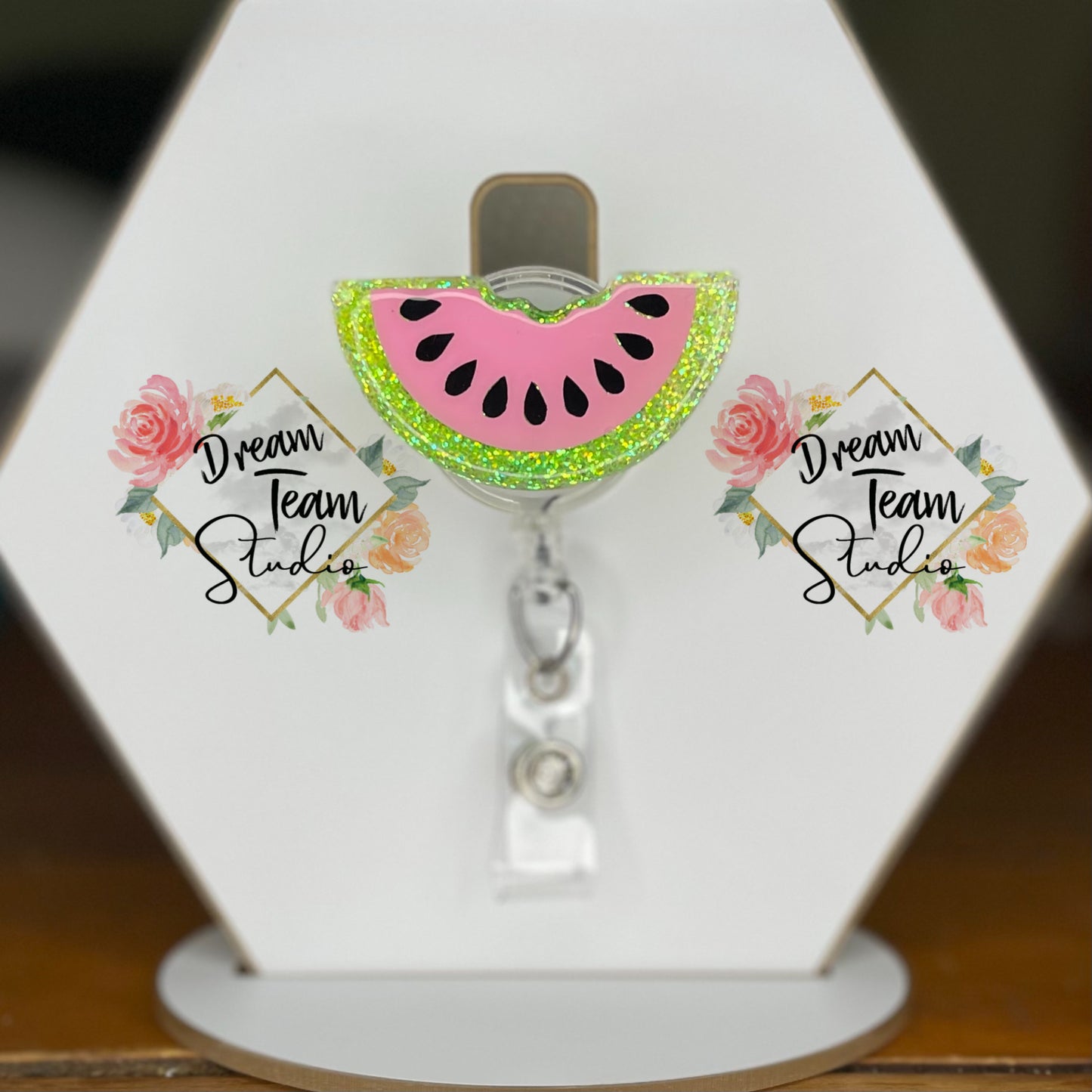 Watermelon Badge Reel