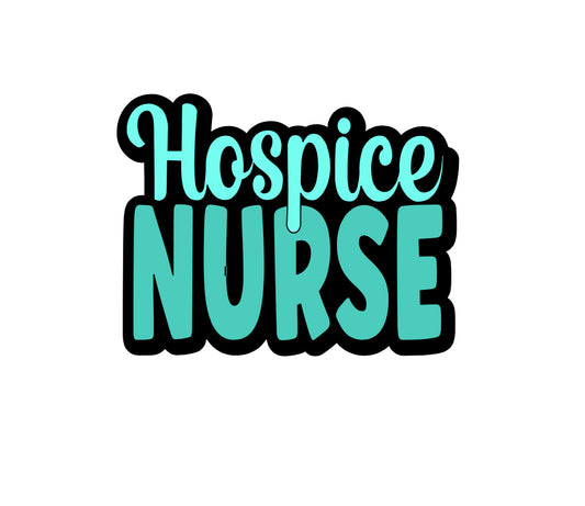 Hospice Nurse Badge Reel