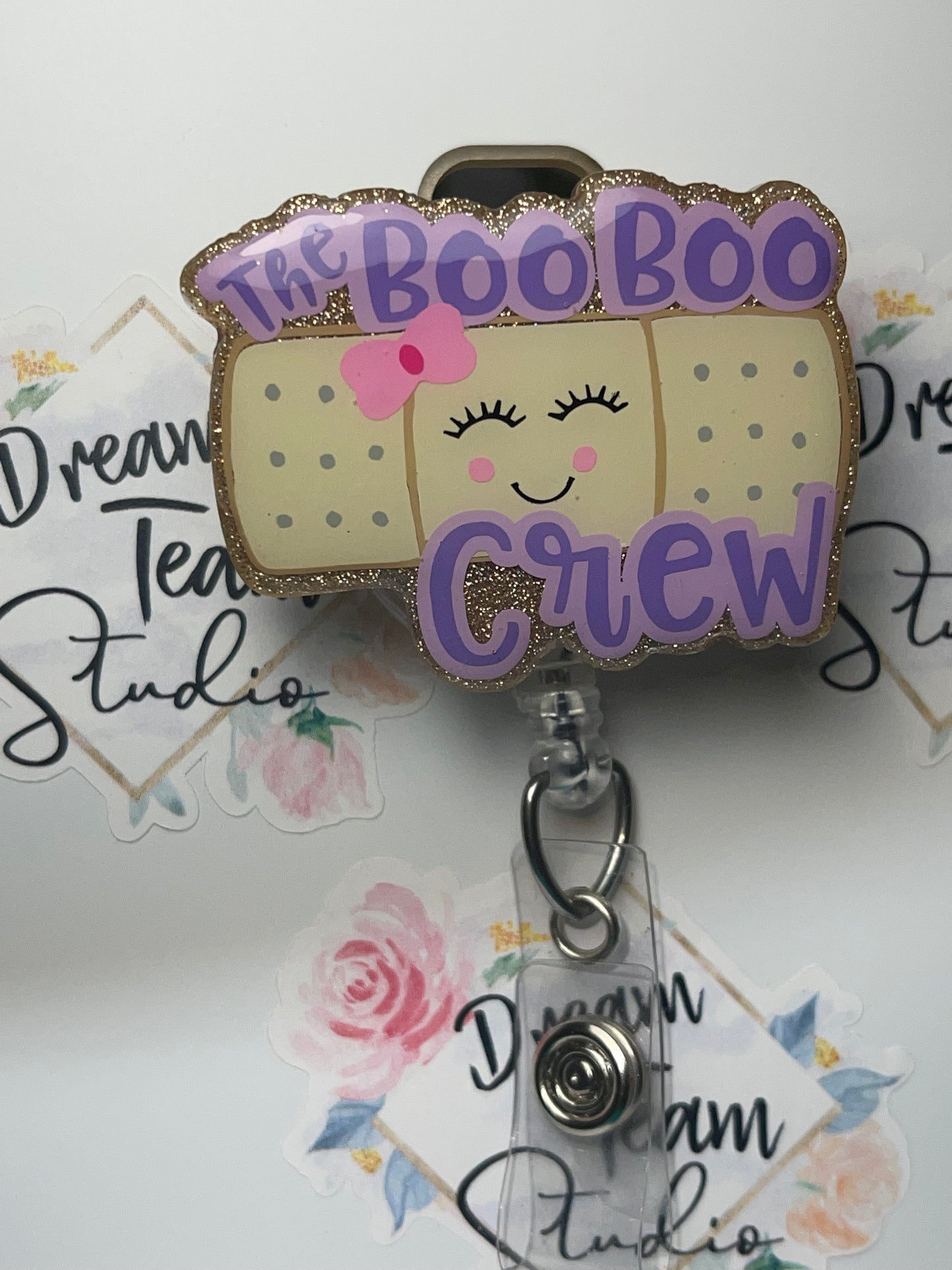 The Boo Boo Crew Badge Reel