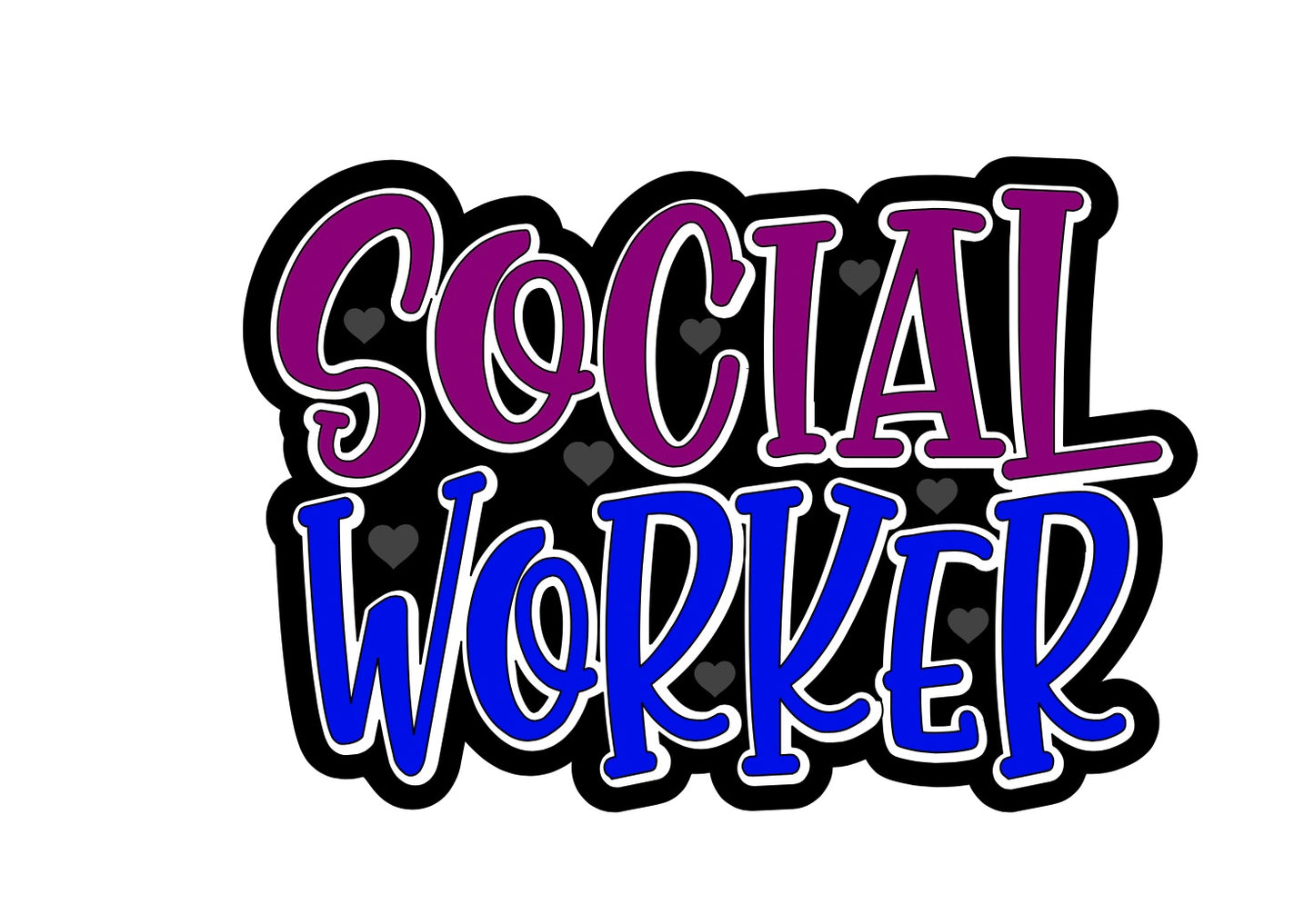 Social Worker Badge Reel